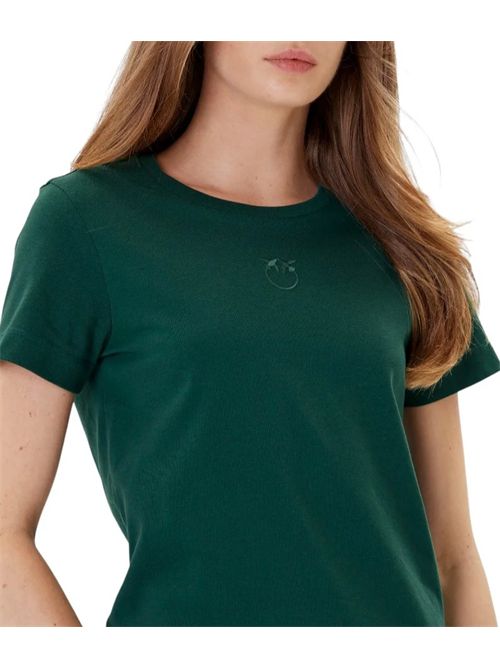 T-shirt ricamo Love Birds PINKO | 100355A2RD/X79